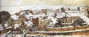 Camille Pissarro Winter oil on canvas